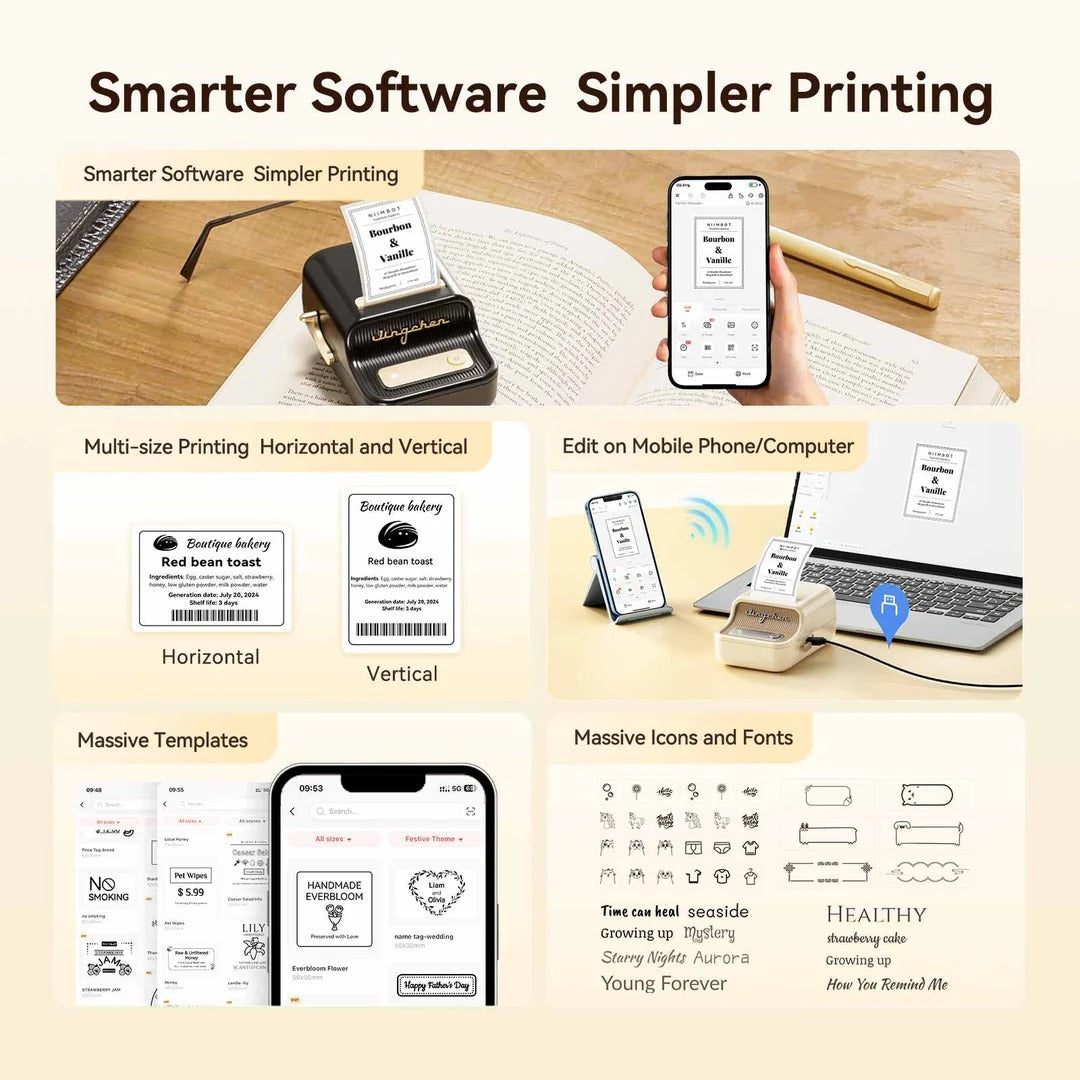 Portable Label Printer - Keeply™