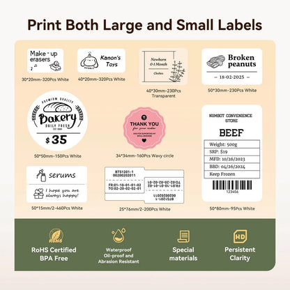 Portable Label Printer - Keeply™